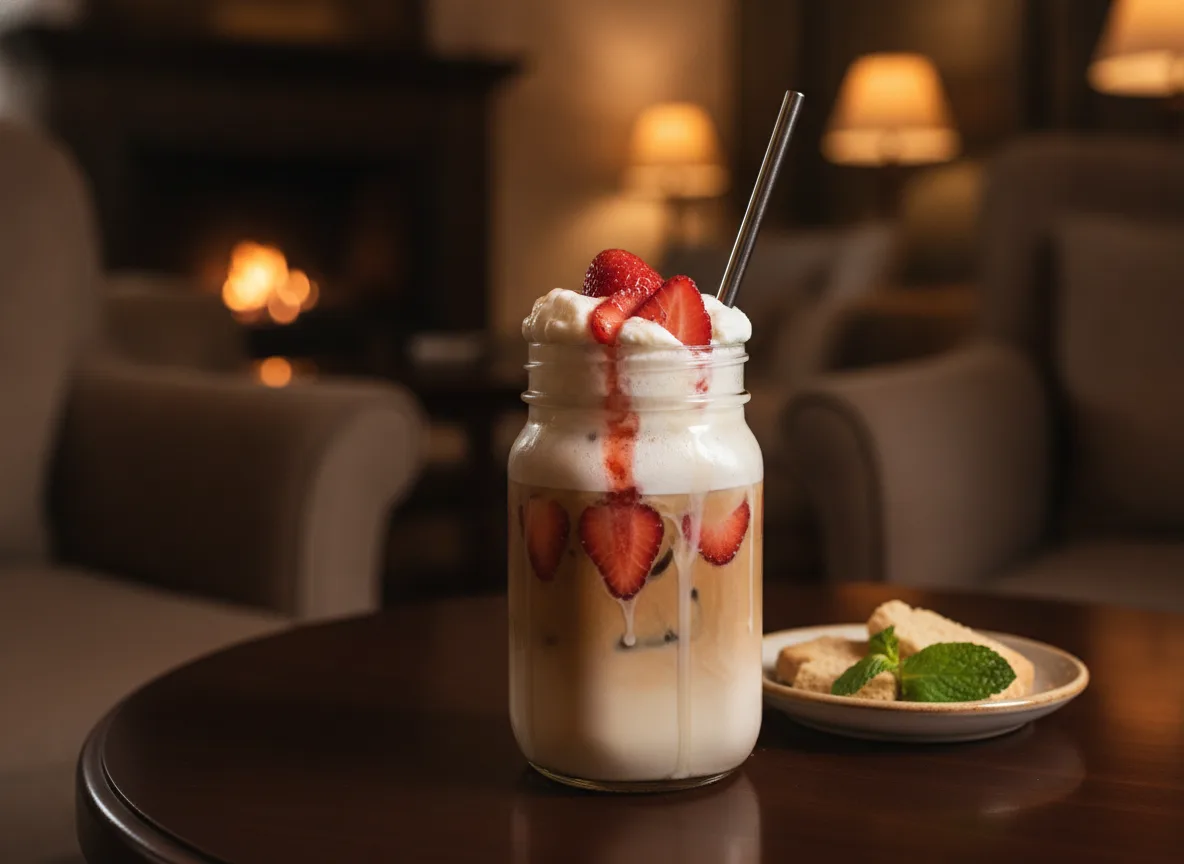 Iced Coffee Aardbei
