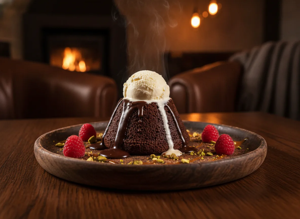 Volcano Met Ijs